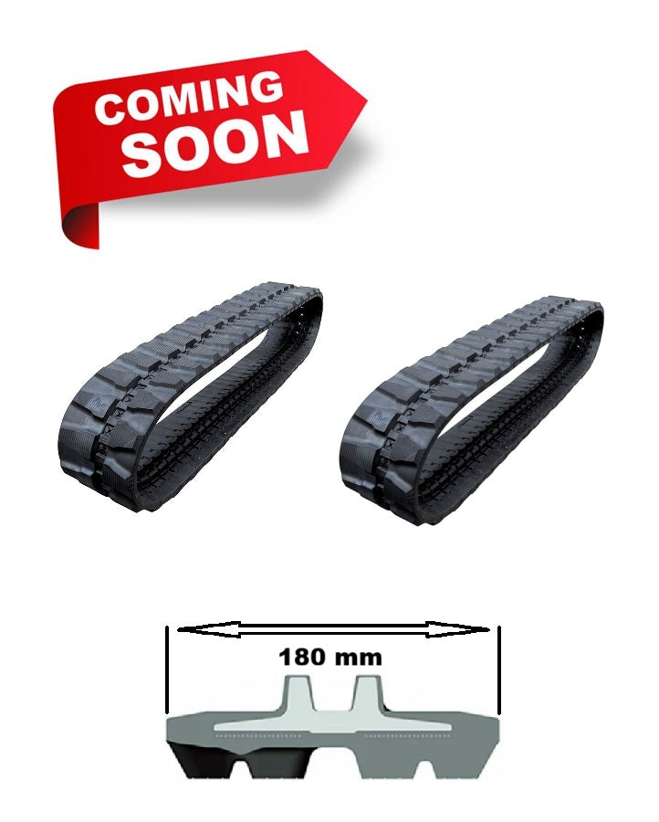 ETSR180P-1 Rubber Tracks 180 mm Wide