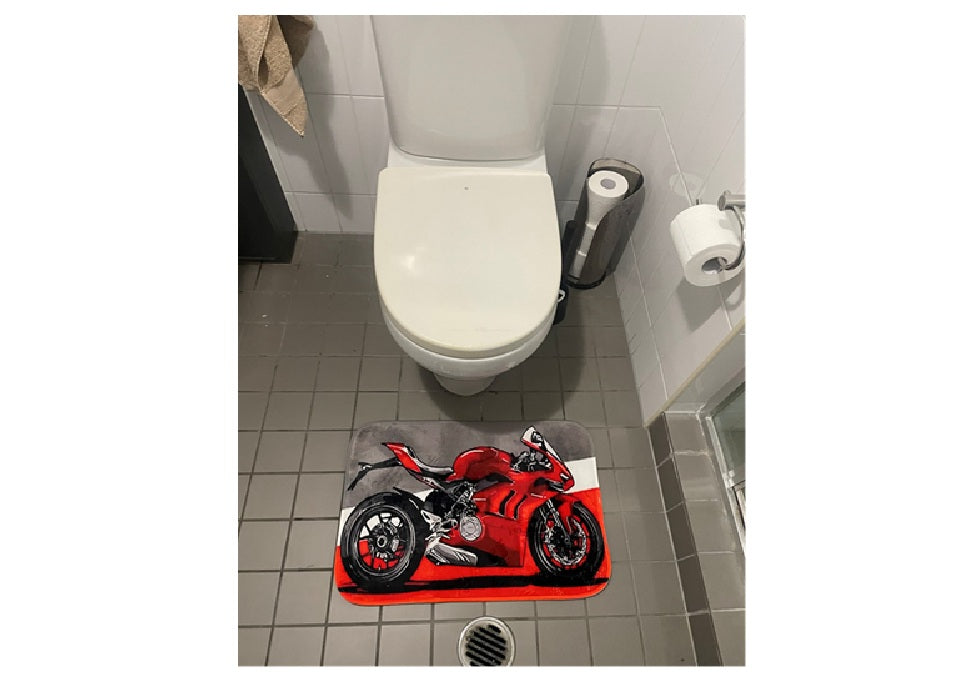 P10 Motor Cycle Carpet Rug 60 cm x 40 cm