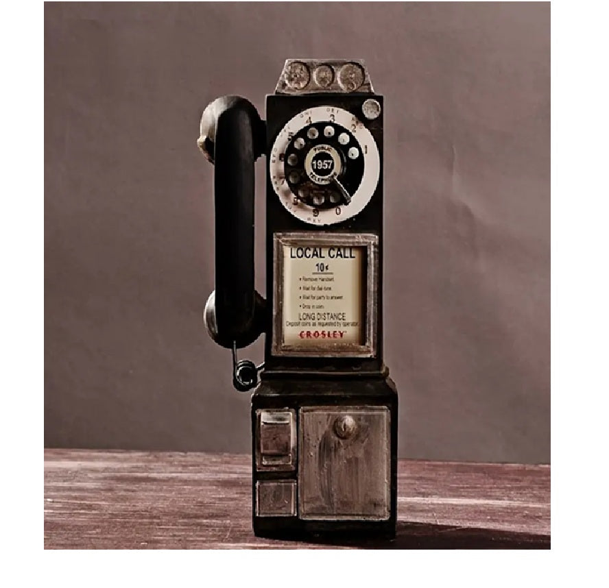 P115 Vintage Black Telephone