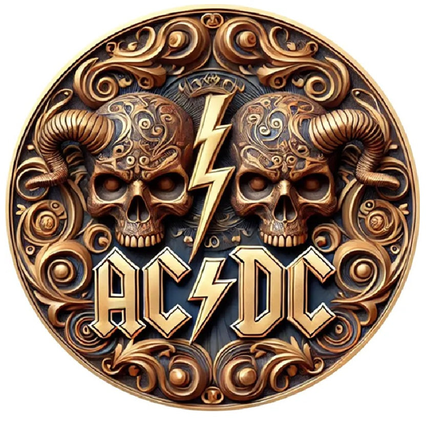 P159 AC/DC Metal Sign
