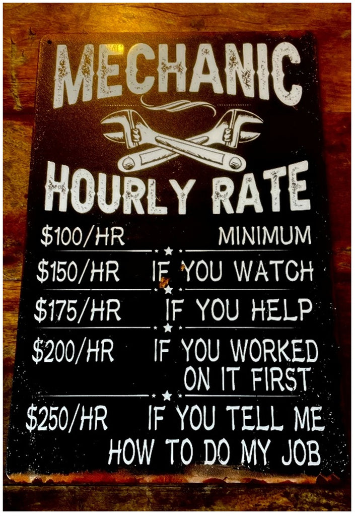 P245 Mechanics Rates