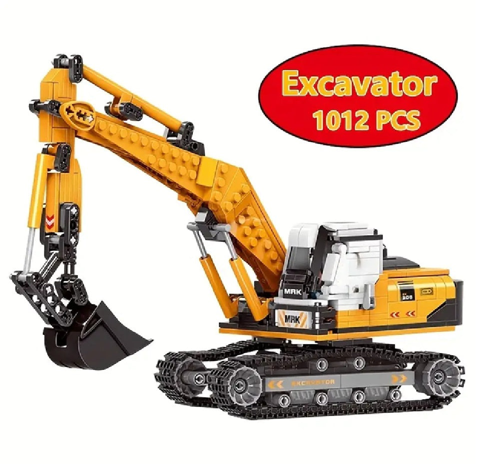 P248 1012 Piece Excavator Brick Build