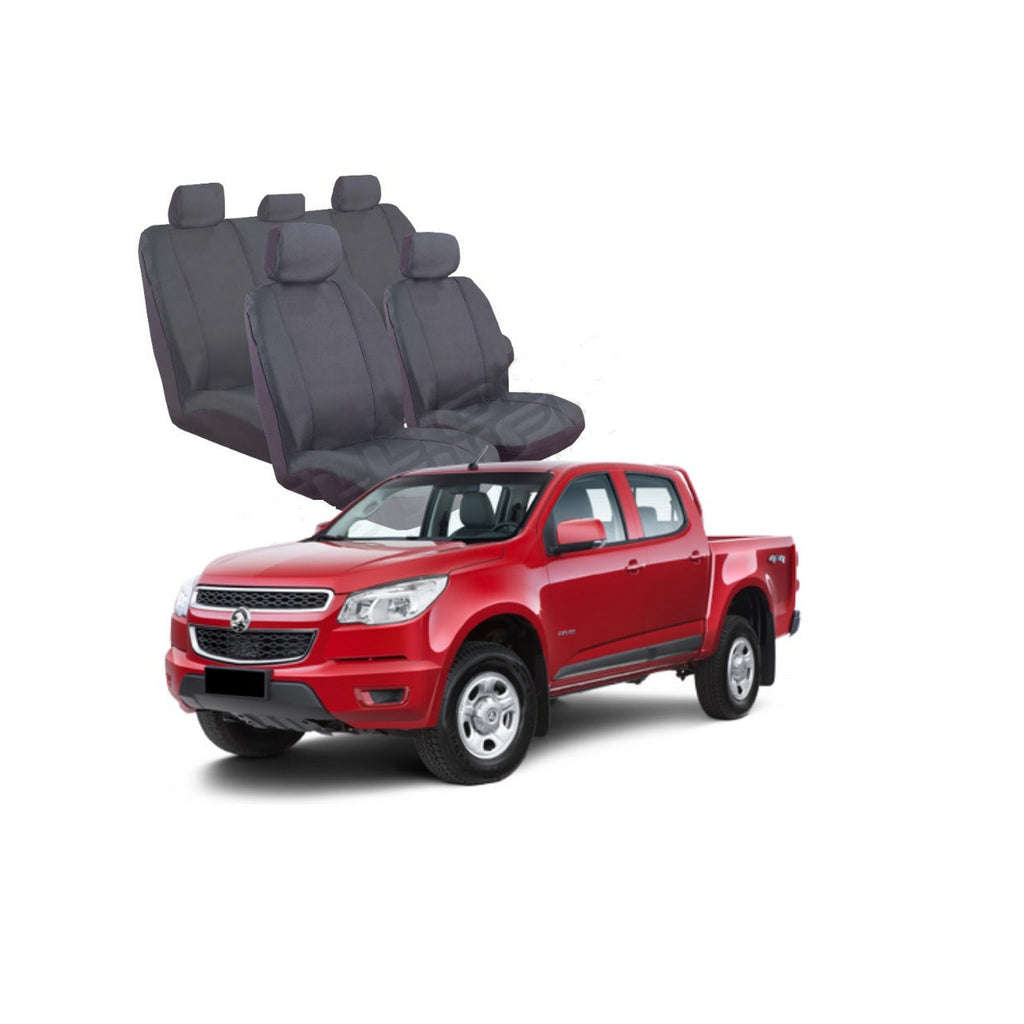 Holden Colorado 06/2012 - 08/2016 Canvas Seat Cover Crew Cab