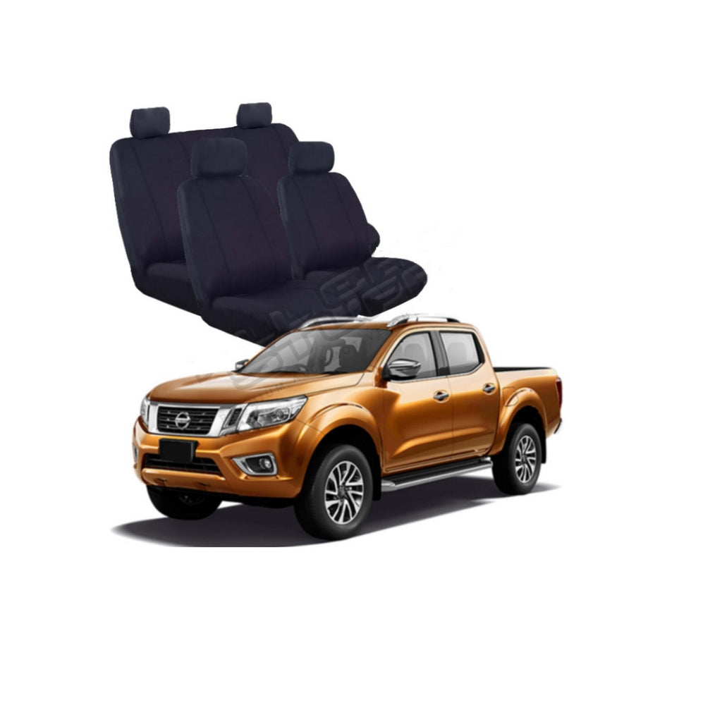 Nissan Navara NP300 D23 06/2015 - 10/2017 Canvas Seat Cover Dual Cab
