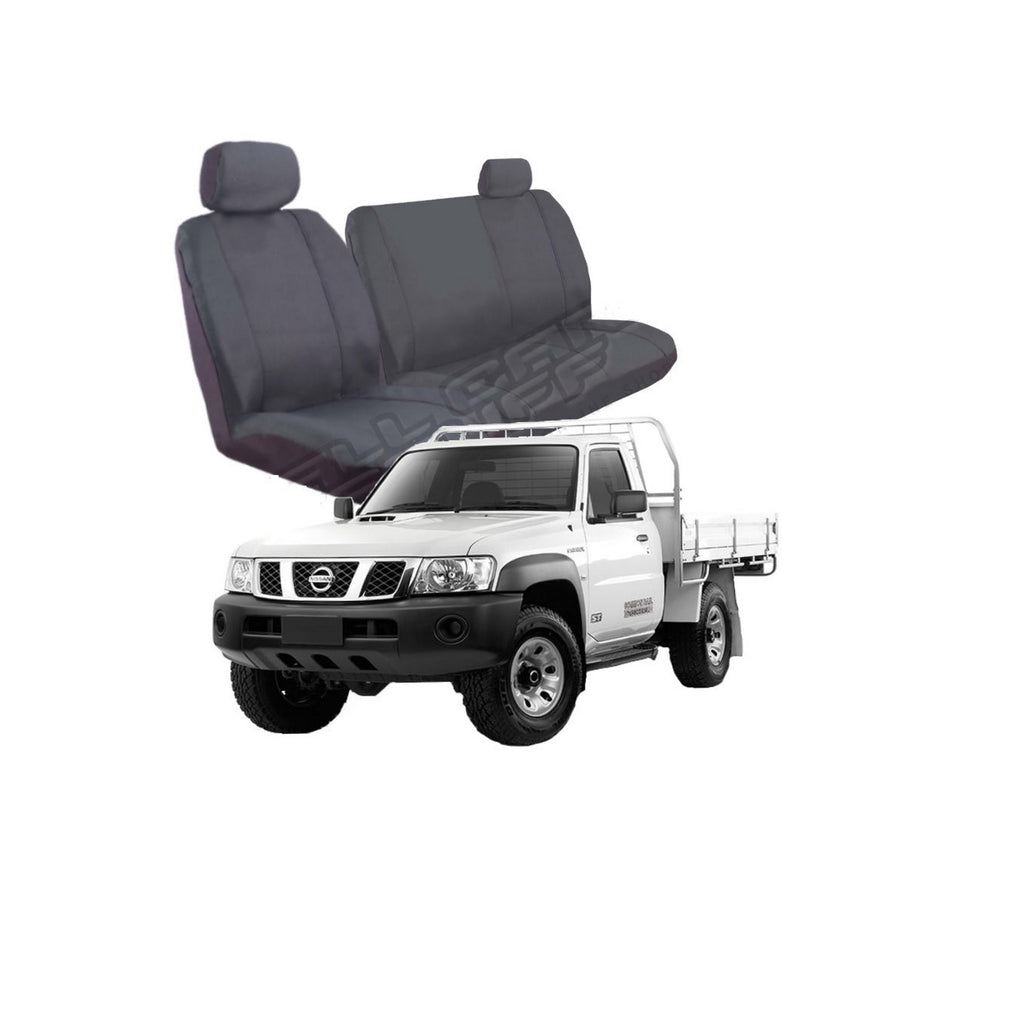Nissan Patrol GU 05/199 - Current Canvas Seat Cover Ute