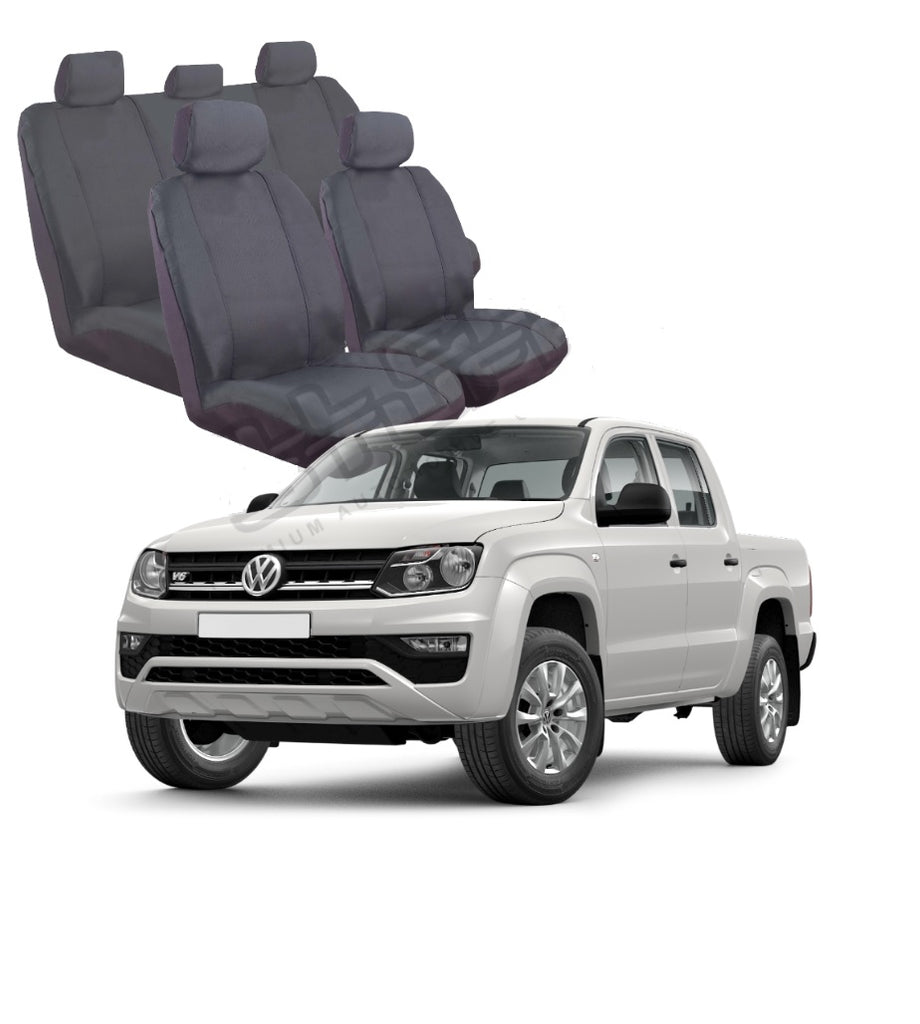 ETSVW1SC - Volkswagon VW Amarok 02/2011 - Current Canvas Seat Covers Dual Cab