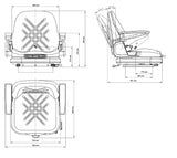 ETS024 All Purpose Equipment Seat