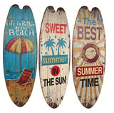 P1 Surfboard Timber Signs 3 Pack