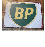 P106 Vintage BP Metal Sign