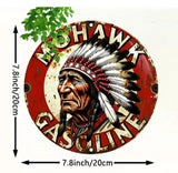 P11 Vintage Mohawk Gasoline Metal Sign