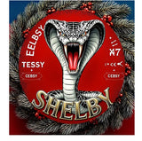 P111 Vintage Shelby Cobra Metal Sign
