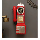 P114 Vintage Red Telephone