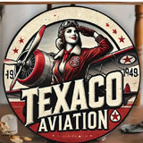 P13 Texaco Aviation Girl