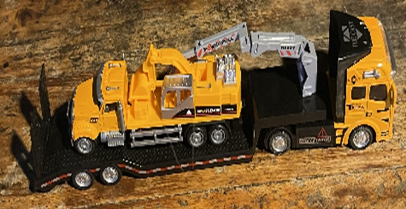 P133 Volvo Salvage Truck With Mack Salvage Truck