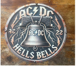 P139 AC/DC Hells Bells Metal Sign