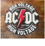 P141 AC/DC High Voltage Metal Sign