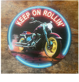 P143 Motorcycle Metal Sign