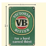 P15 Rustic VB Beer Sign