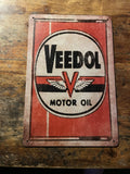 P156 8 Pack Vintage Automotive Metal Signs