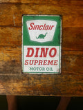 P157 9 Pack Vintage Gasoline Metal Signs