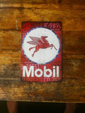 P157 9 Pack Vintage Gasoline Metal Signs