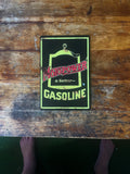 P157 9 Pack Vintage Gasoline Metal Signs