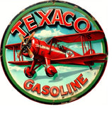P165 Vintage Texaco Aviation Sign