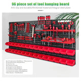 P166 96 Piece Tools & Parts Hanging Board