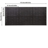 P166 96 Piece Tools & Parts Hanging Board