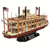 P167 Mississippi Paddle Steamer 3D Puzzle