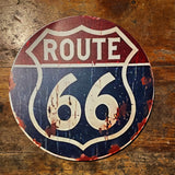 P190 6 Pack Vintage Americano Metal Signs