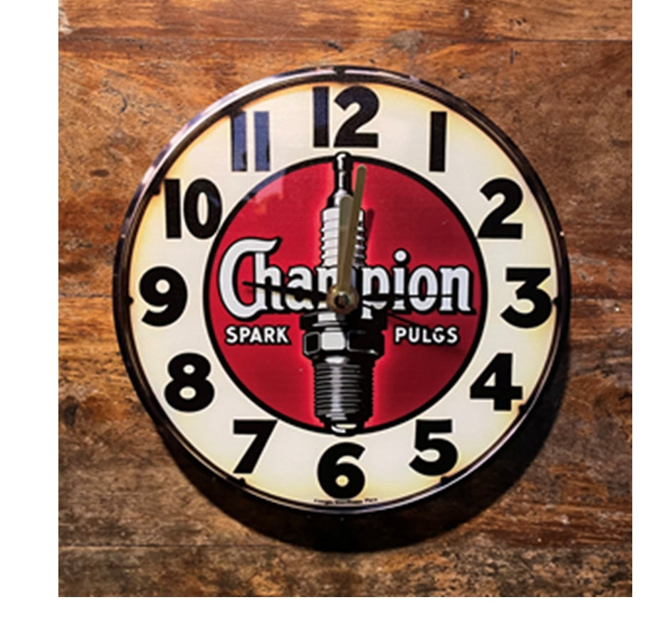 P192 Champion Spark Plugs Clock
