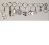 P193 9 Piece Key Rings Random Colour Auto Parts