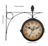 P197 Wall Mounted Two Faced Clock Grand Central New York