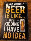 P206 6 Pack Drinking Signs