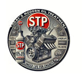 P22 Vintage SPC Motor Oil Metal Sign