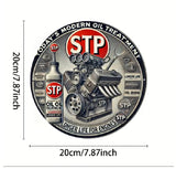 P22 Vintage SPC Motor Oil Metal Sign