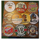 P222 10 Pack Vintage Beer & Beverage Signs