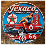 P242 Vintage Texaco Girl Sign