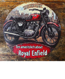P243 Vintage Royal Enfield Sign