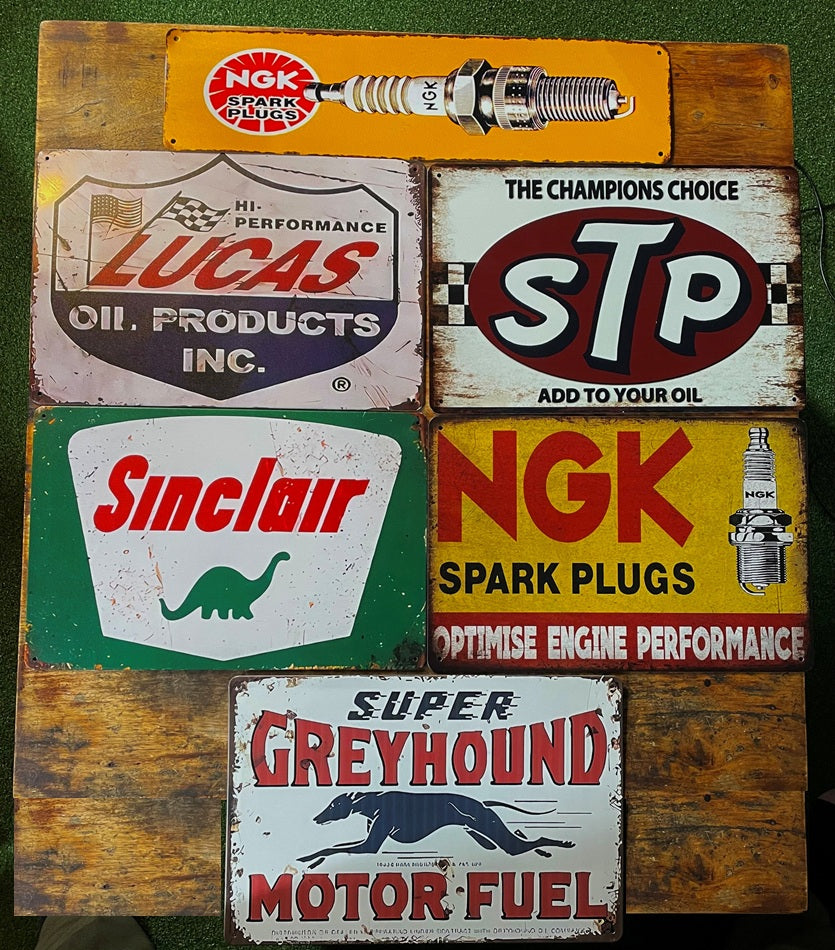 P262	6 Pack Vintage Signs