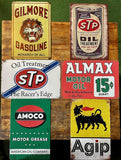 P264 6 Pack Vintage Automotive Signs
