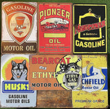 P266 6 Pack Vintage Automotive Signs