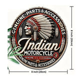 P27 Vintage Indian Motorcycle Metal Sign