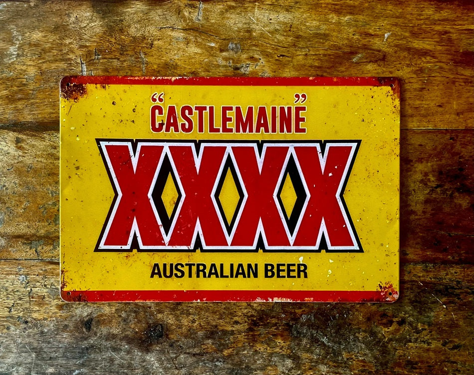 P278 Vintage XXXX Beer Sign