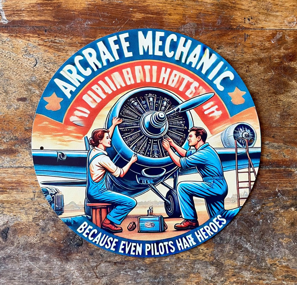 P281 Vintage Aviation Sign