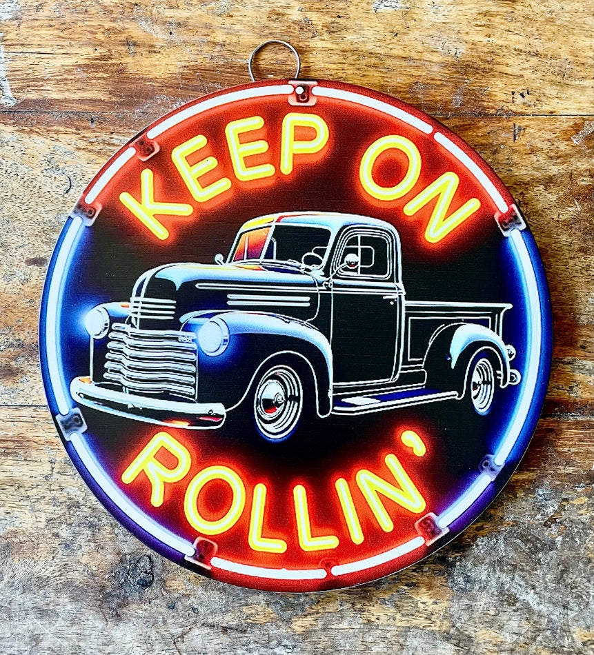 P283 Vintage Automotive Sign