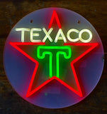 P293 Vintage Texaco Neon sign