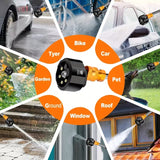 P313 Tools 21V 6-in-1 Cordless High Pressure Washer Gun