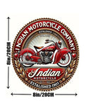 P32 Vintage Indian Motorcycle Metal Sign